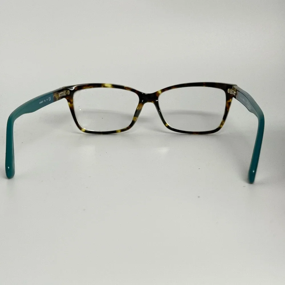 Kate Spade Camberly FZL Tortoise Teal Rectangular Eyeglasses Frames 140mm